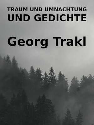 cover image of Traum und Umnachtung und Gedichte